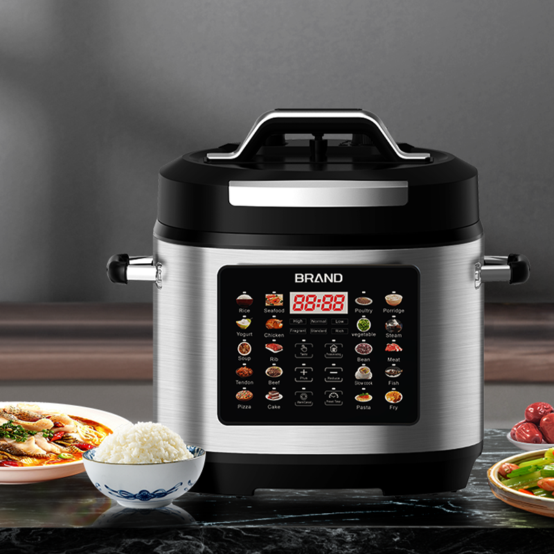 One-button Control Pressure Release Electric Pressure Cooker Steam Cooker