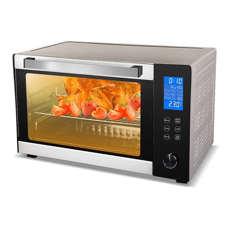 60L Home Electric Pizza Oven with Touchable LCD Display - 06 Series