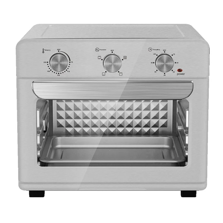 Haihua Stainless Steel Knob Control 25L Air Fryer Oven Household Kitchen Convection Toaster Electric Oven Manufacturer Ovens-HH2504RCL-ETL