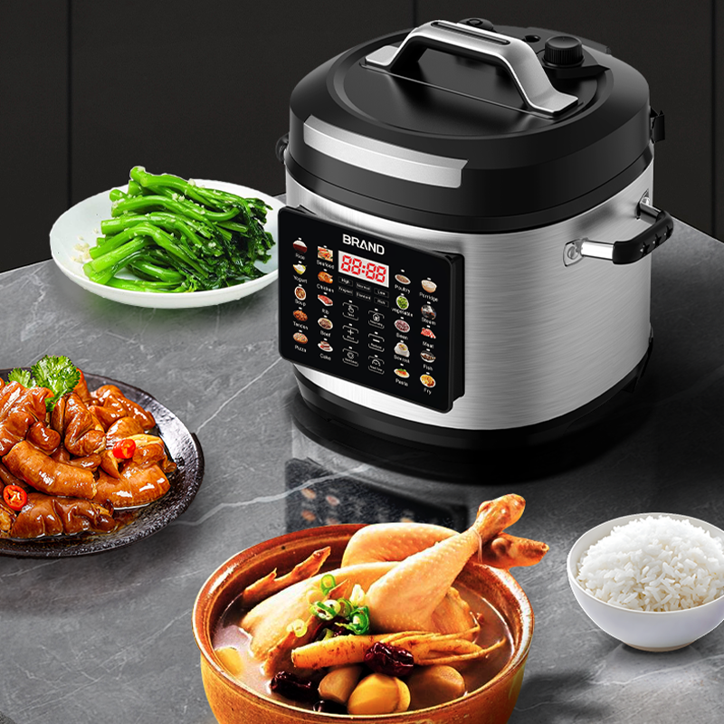 One-button Control Pressure Release Electric Pressure Cooker Steam Cooker